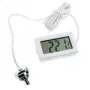Skaitmeninis termometras Lamptron TS708 su G1/4 colio sriegine jungtimi, baltas