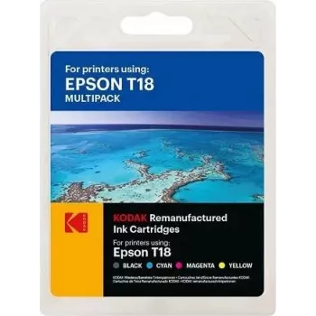 Originalus KODAK EPS. XP205 CMYK C13T18064012 rašalo rinkinys 4x12ml (185E018021)