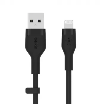 Lightning laidas Belkin CAA008BT1MBK 1m juodas USB A į USB C