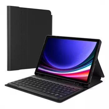 Inateck N0028_BLACK dėklas su klaviatūra Samsung Galaxy Tab A9+/A9 Plus 11 colių (27,9 cm) — 3 padėtys, Bluetooth
