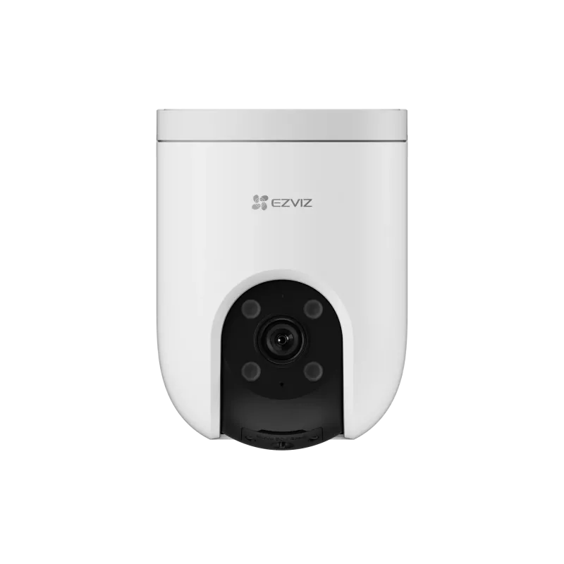 IP apsaugos kamera EZVIZ H8c Pro 4K Dome – 8 MP 3840×2160, Wi‑Fi, PoE/12V DC, „MicroSD“ iki 512 GB, lauko montavimas ant lubų, WDR, PTZ, IR naktinis matymas