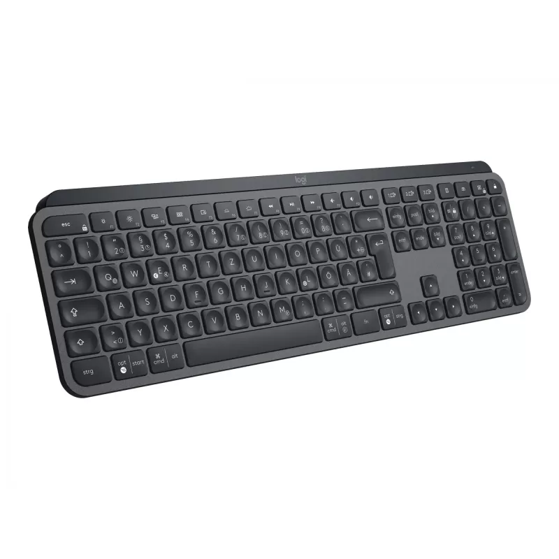 Klaviatūra Logitech MX Keys Advanced Wireless Illuminated (QWERTZ, grafito)