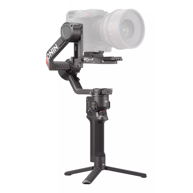 Rankinis kameros stabilizatorius DJI RS 4 Pro Combo, juodos spalvos, anglies pluoštas, 13 h baterija