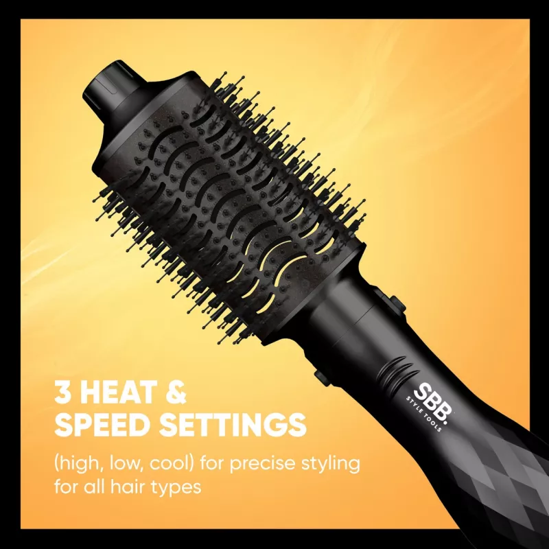 Plaukų formavimo prietaisas SBB 5-in-1 Blowdry and Style SBDR-2850-EU – daugiafunkcis džiovintuvas ir formavimo įrankis