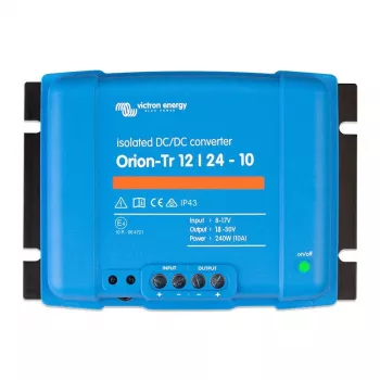 Maitinimo šaltinis Orion-Tr 12/24-10A 240W – nuolatinės srovės keitiklis 12V/24V sistemoms, 10 A išėjimas