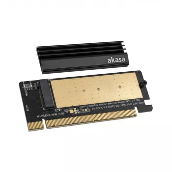 PCIe sąsajos plokštė M.2 NVMe diskams Akasa AK-PCCM2P-05