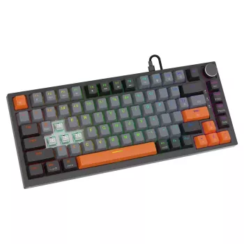 Savio ASTRAL BLACK JADE 3 COLOURS klaviatūra žaidimams USB QWERTY US International
