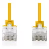 Patch kabelis DIGITUS CAT6 U-UTP Slim, 2 m, geltonas