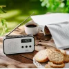 Nešiojamas skaitmeninis radijas Adler AD 1907 – AM/FM, skaitmeninis imtuvas, žadintuvas, USB-C, 600 mAh baterija, LCD, 20 išankstinių stočių, teleskopinė antena