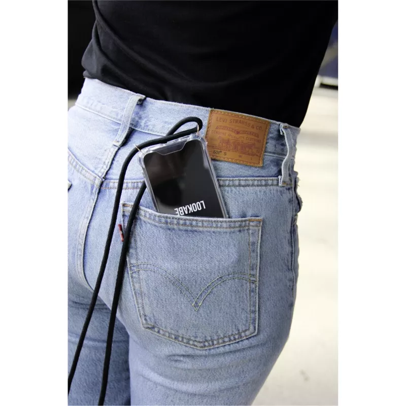 Dėklas Coros LOO004 iPhone XR 15,5 cm (6,1 colio) juodas permatomas