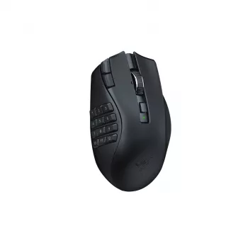 Žaidimų pelė Razer Naga V2 HyperSpeed RF Wireless + Bluetooth, dešiniarankiams, 30000 DPI, optinė, juoda