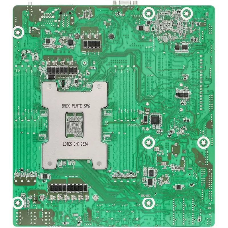 ASRock SIENAD8UD3 serverio pagrindinė plokštė, micro-ATX, Socket SP6