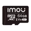 MicroSD atminties kortelė IMOU ST2-64-S1 64 GB, Class 10, Skaitymas 95 MB/s, Rašymas 35 MB/s, U3 V30