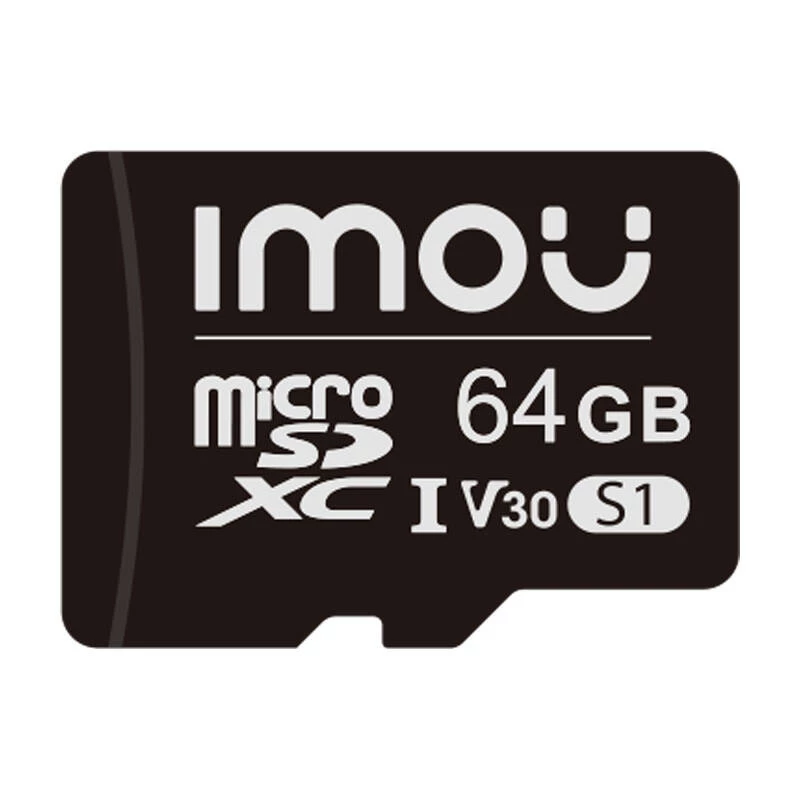 MicroSD atminties kortelė IMOU ST2-64-S1 64 GB, Class 10, Skaitymas 95 MB/s, Rašymas 35 MB/s, U3 V30