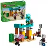 LEGO statybinis rinkinys „The Illager Desert Patrol 21267“ – Minecraft žaidimų rinkinys, 105 detalės, 4 minifigūrėlės, 80×60×110 mm