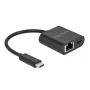 USB Type-C adapteris DeLOCK 66644 Gigabit LAN su Power Delivery
