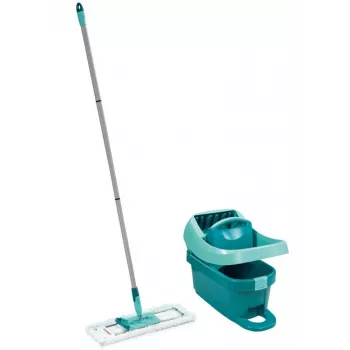 Leifheit grindų valymo rinkinys su kibirėliu Professional XL Green 55096
