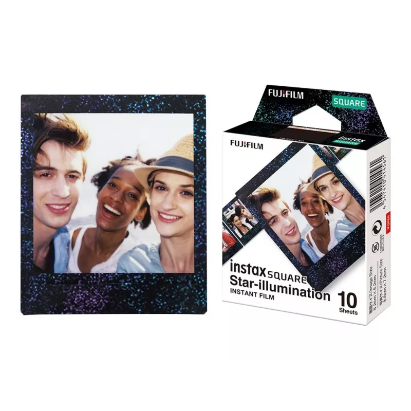 Fujifilm Instax Square Star Illumination momentinė juosta (10 lapų) 86 x 72 mm