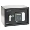 Laisvai pastatomas seifas Yale YSG/200/DB2 – plieninis, kombinuotas užraktas, 8.6 L, 310×200×200 mm, juodas