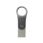 USB atmintukas Silicon Power Mobile C80 16 GB USB Type-A / USB Type-C, USB 3.2 Gen 1, titano spalva, cinko korpusas