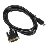 Vaizdo kabelio adapteris Akasa AK-CBHD06-20BK 2m DVI-D HDMI Juoda