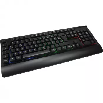 Laidinė žaidimų klaviatūros ir pelės rinkinys INTER-TECH KC-3000 RGB apšvietimas, USB jungtis
