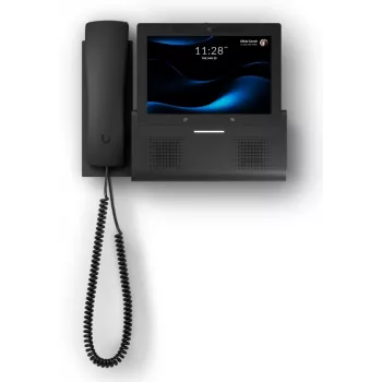 IP telefonas UBIQUITI G3 Touch Wall – 7 colių 1280×800 ekranas, 32 GB atmintis, 5 MP kamera, Gigabit Ethernet, Wi‑Fi (802.11a/b/g/n/ac), juodas