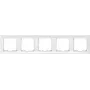Siemens 5TG25550 sieninis dangtelis / jungiklio gaubtas Titanium, White
