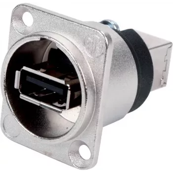 Neutrik USB adapteris USB (M) į USB B tipą (M) USB 2.0 nikeliuotas
