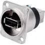 Neutrik USB adapteris USB (M) į USB B tipą (M) USB 2.0 nikeliuotas