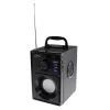 Belaidis garsiakalbis MEDIA-TECH MT3179, 20W (RMS 15W), Bluetooth 5.1, FM, MicroSD, USB, AUX, Li-Ion, 6 h, medinis korpusas