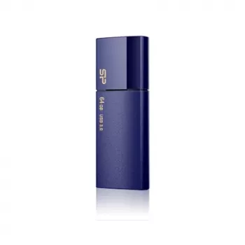 SILICON POWER Blaze B05 USB atmintinė – 64 GB – USB 3.0 – jūros mėlyna