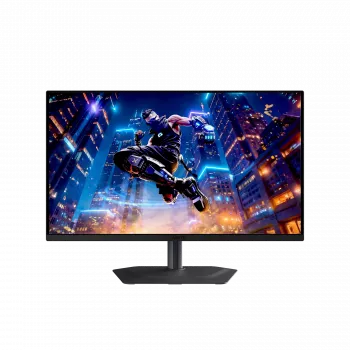 27 colių GIGABYTE MO27Q3 QD-OLED QHD žaidimų monitorius – 2560x1440, 360Hz, 0,03ms, 250 cd/m², HDR True Black 400, HDMI 2.1, DP 1.4