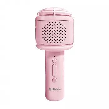 Mikrofonas Denver KMS-30 Rožinis BT garsiakalbio mikrofonas karaoke