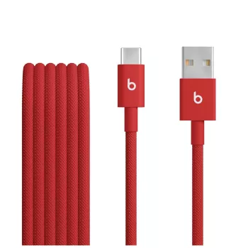 Apple Beats USB-A į USB-C pintas laidas (1,5 m) - Rapid Red (MFEJ4ZM/A)