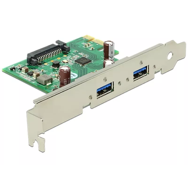 DeLOCK 89391 Vidinė PCIe USB 3.2 Gen 1 sąsajos plokštė, 2 prievadai