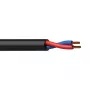 Audio kabelis garsiakalbiams PROCAB PLS215/1 100 m juodas varis AWG 16