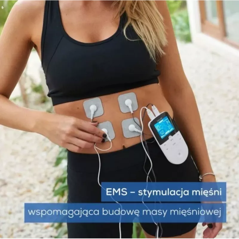 Beurer EM 49 dviejų kanalų TENS/EMS raumenų stimuliatorius