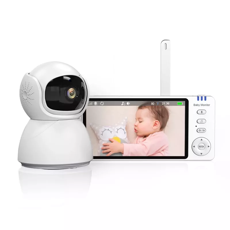 Extralink REYA NIANIA MO570 kūdikio monitorius su 5 inch ekranu VOX 2,4 GHz