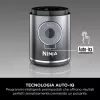 Nešiojamas blenderis Ninja BC251EUGY, 0,57 L indas, 11,1 V baterija, nerūdijančio plieno peiliai, permatomas/pilka
