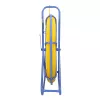 Extralink Pilot 3.8mm 50m stiklo pluošto FRP kabelių traukimo strypas, geltonas