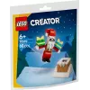 Konstruktorius LEGO Kalėdų Senelio kaminas 30692 – mini sezoninis rinkinys maišelyje