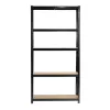 Extralink metalinė sandėliavimo lentyna 180x90x40 juoda