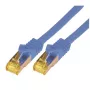 Tinklo kabelis M-Cab 7,5m RJ-45 Cat7 Blue S/FTP