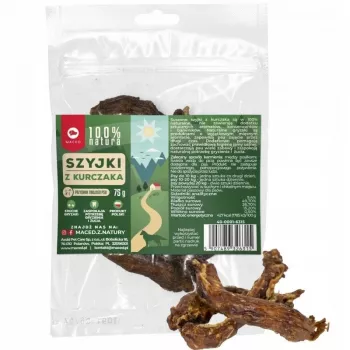 MACED Chicken Neck 100% Nature - Šunų skanėstas - 75 g