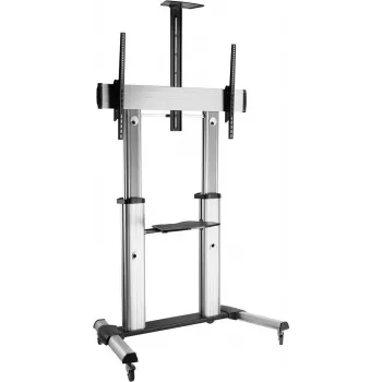 Stovas ROLINE LCD ekranams – sidabrinis – 152,4–254 cm (60–100 inch)