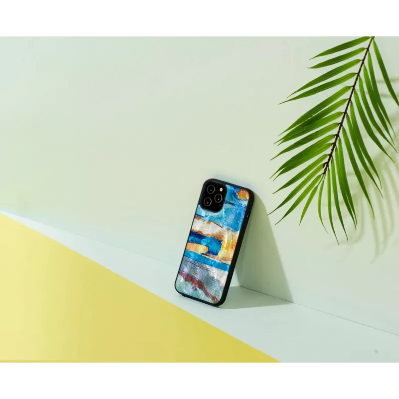 Apsauginis dėklas iKins, skirtas Apple iPhone 12 / 12 Pro — dangaus mėlyna