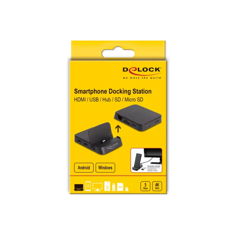 DeLOCK 88018 Mobiliojo telefono dokas