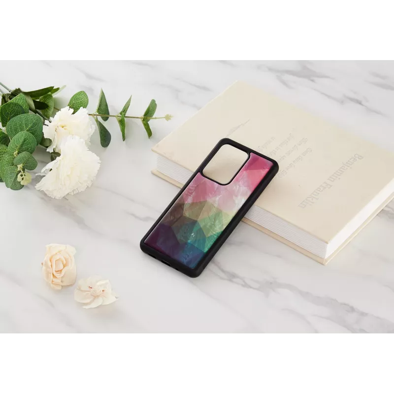 iKins apsauginis dėklas Samsung Galaxy S20 Ultra — vandens gėlė juoda