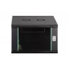 Sieninis 19 colių stovo spintos korpusas DIGITUS Dynamic-N DN-37103 — 7U, 600x600 mm, IP20, nesurinktas, juodas